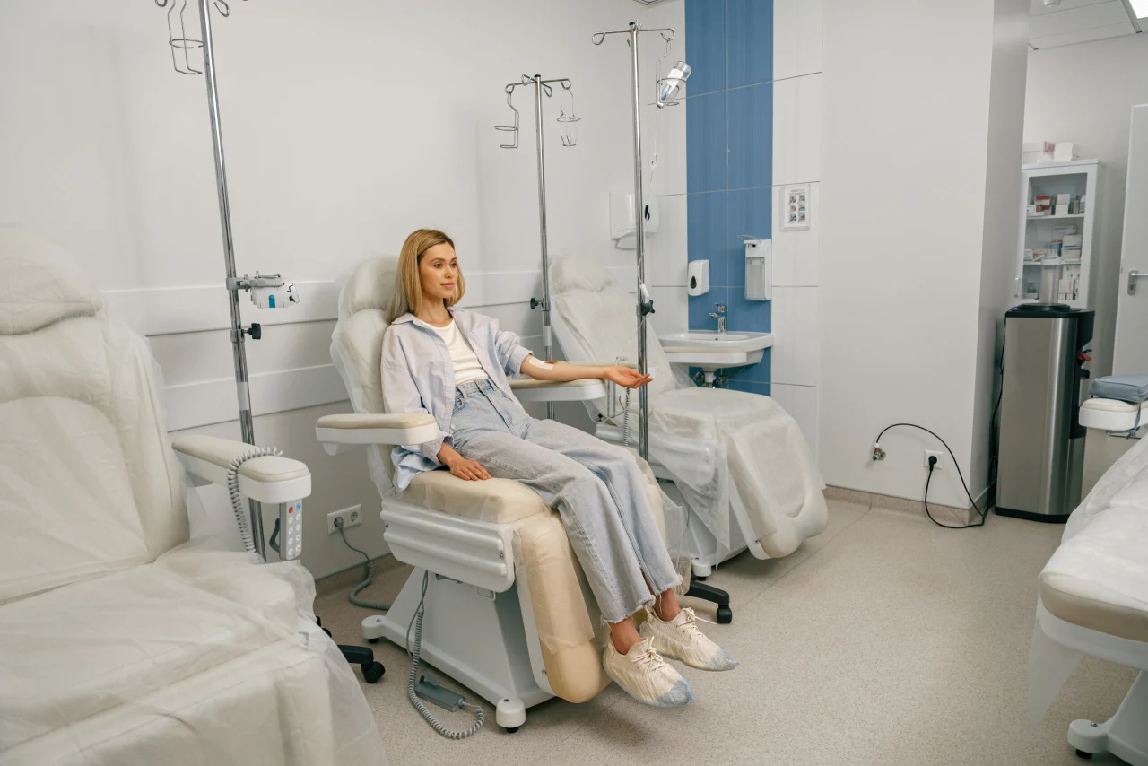 Zufriedene Patientin im Ästhetikzentrum Lampertheim